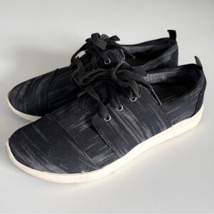 TOMS Del Rey women’s black casual sneakers